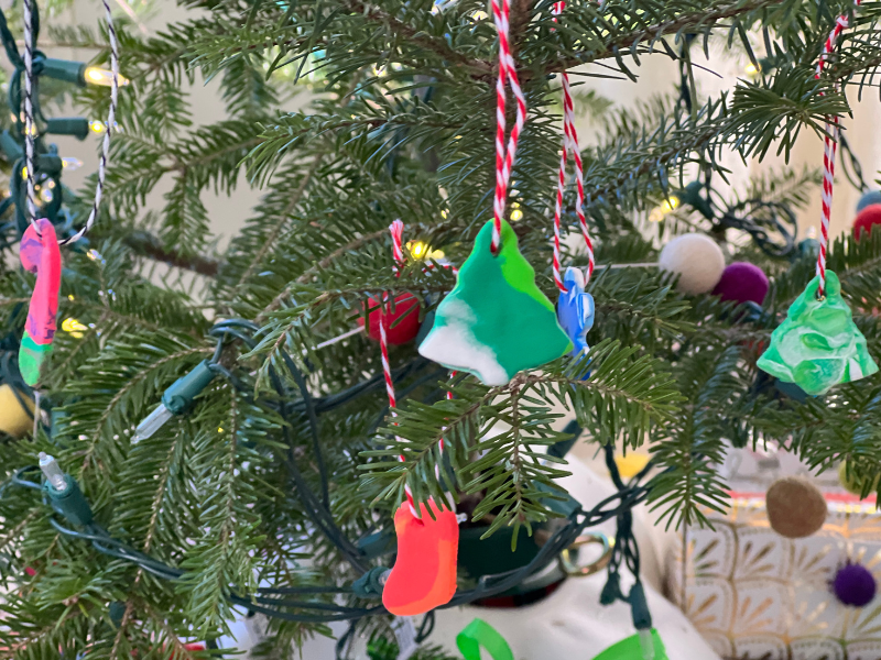 clay ornaments
