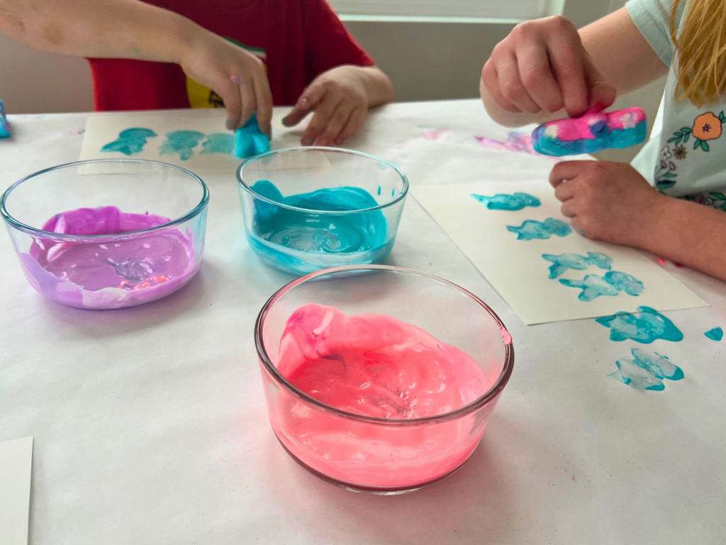 easter art peep printing