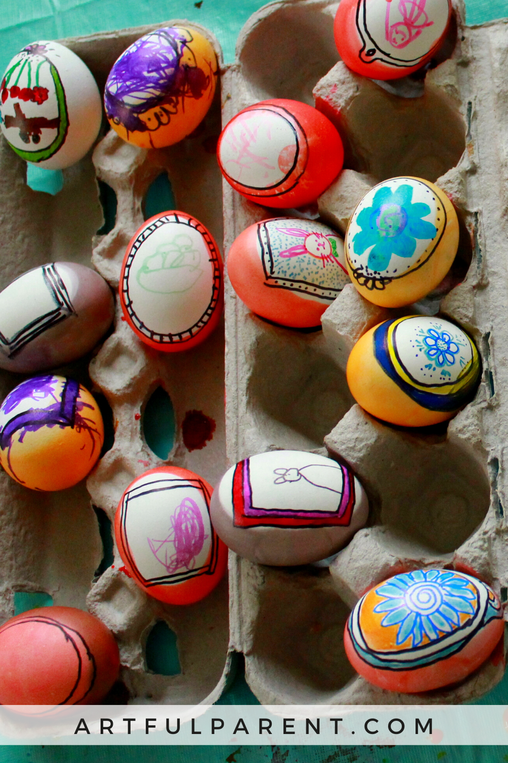 How to Make Art on Easter Eggs