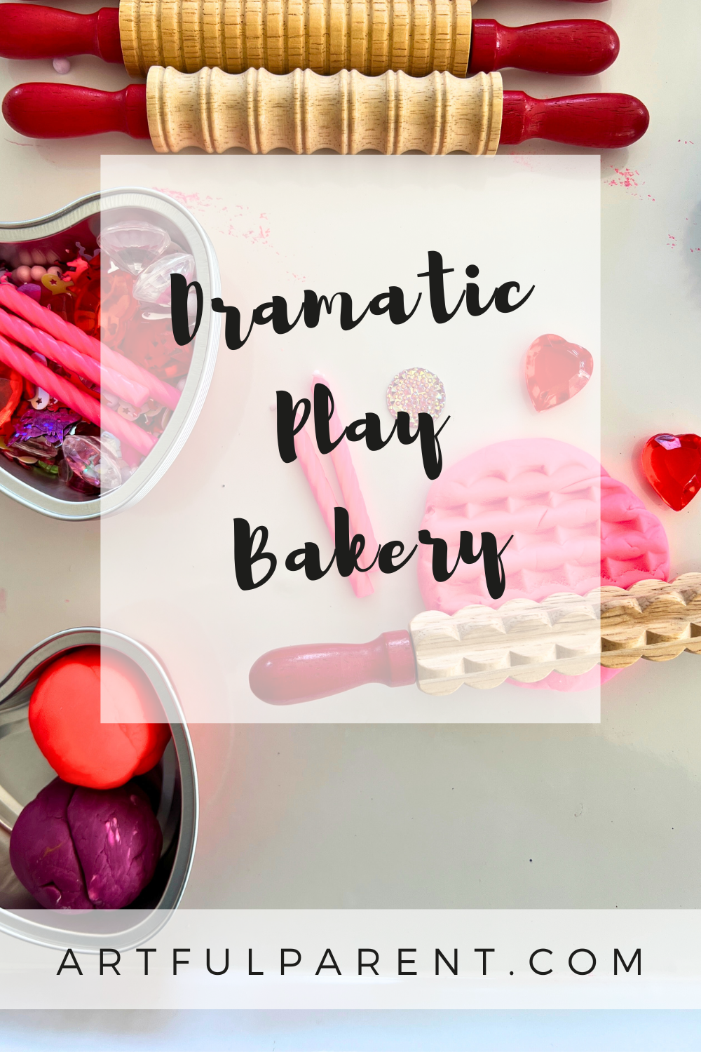 How to Set Up a Dramatic Play Bakery with Playdough