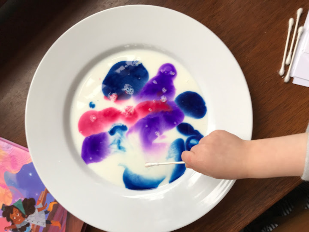 magic milk marbling