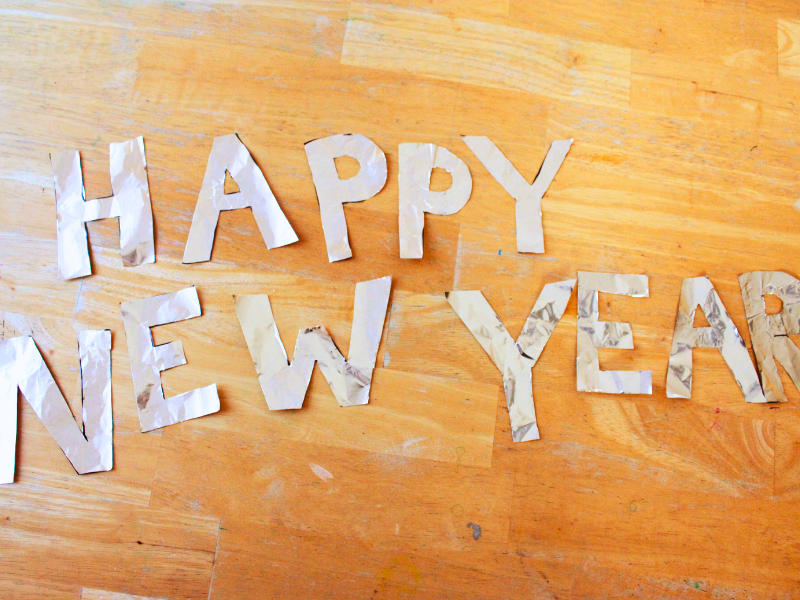 tin foil letters