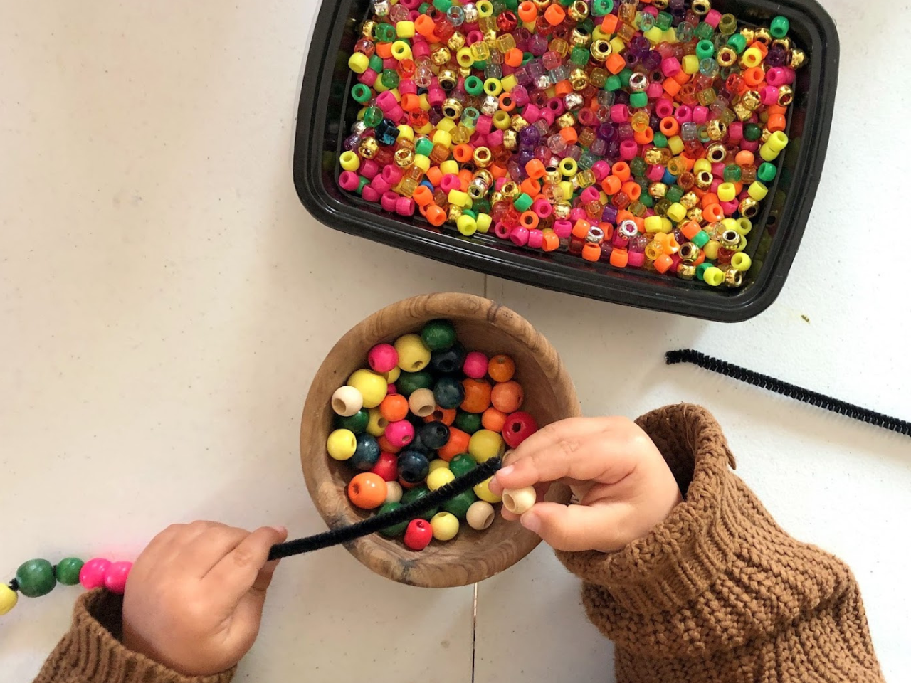 beading