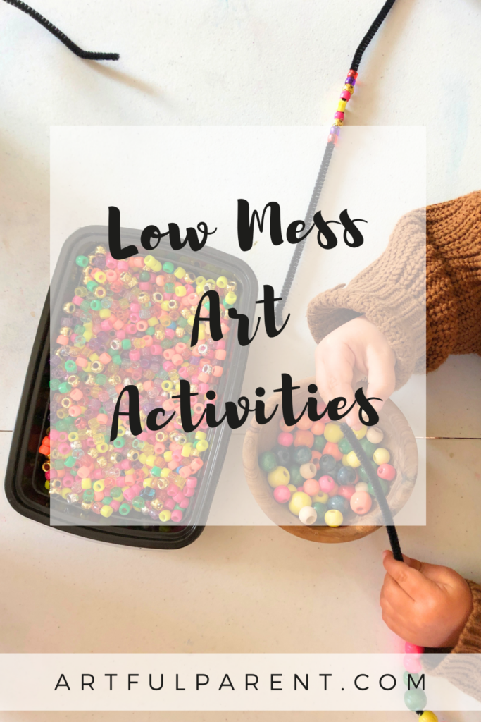 easy art activities pin