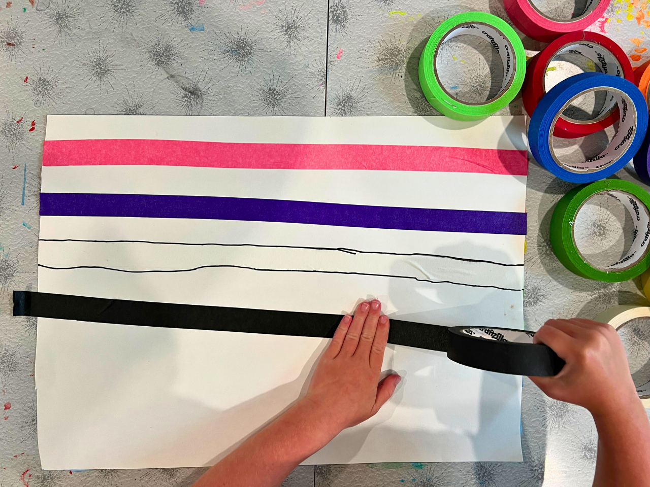 tape art
