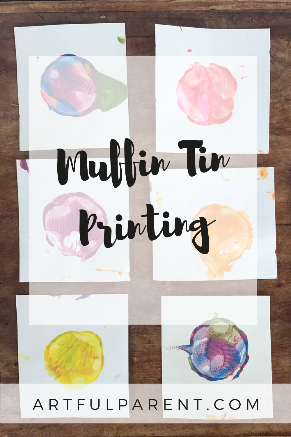 How to Do Muffin Tin Printing with Kids