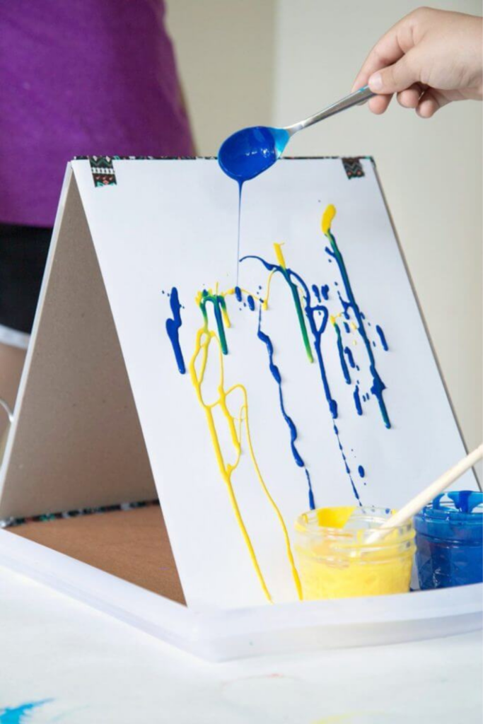 drip painting