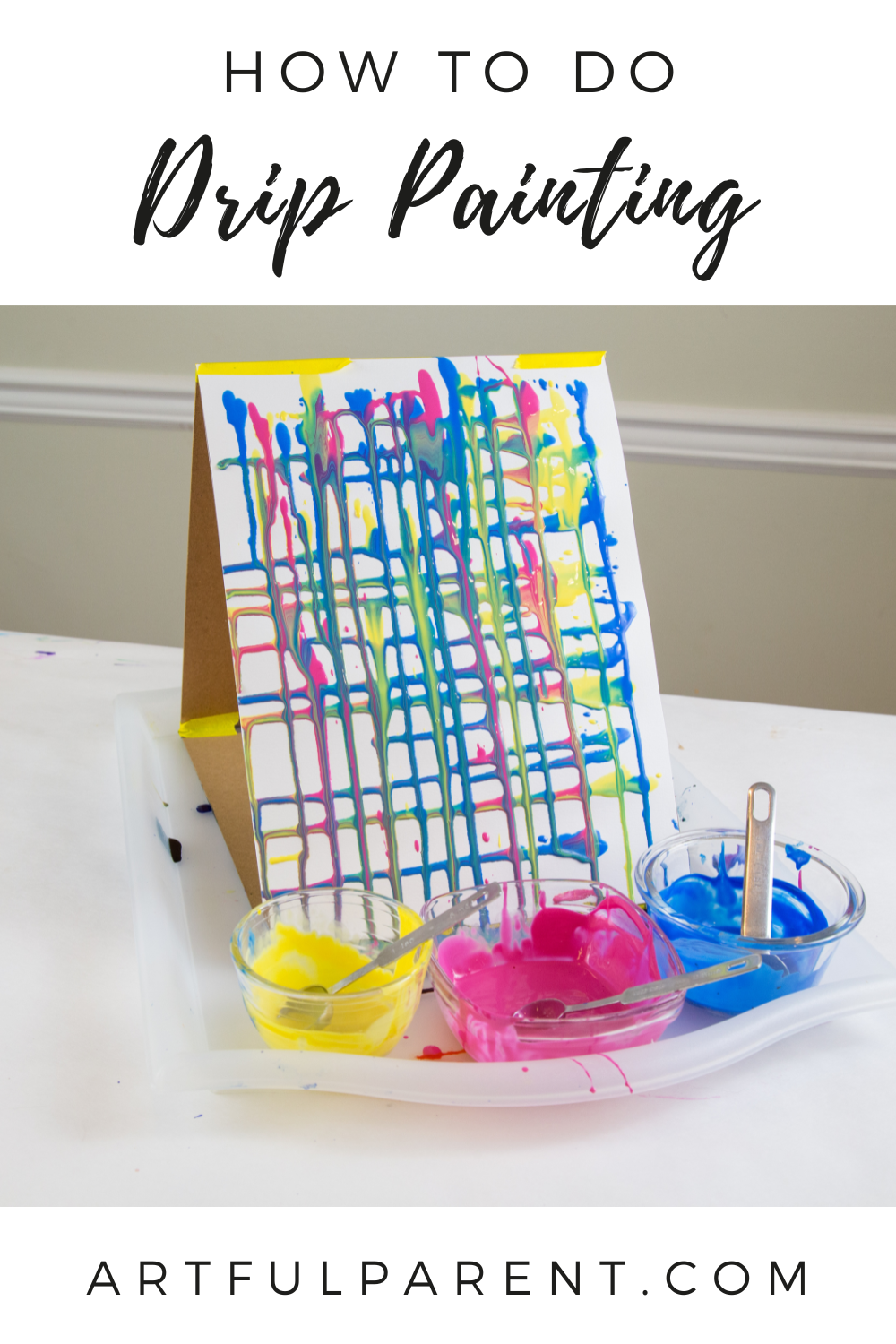 drip painting pinterest