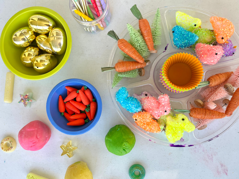 easter sensory play