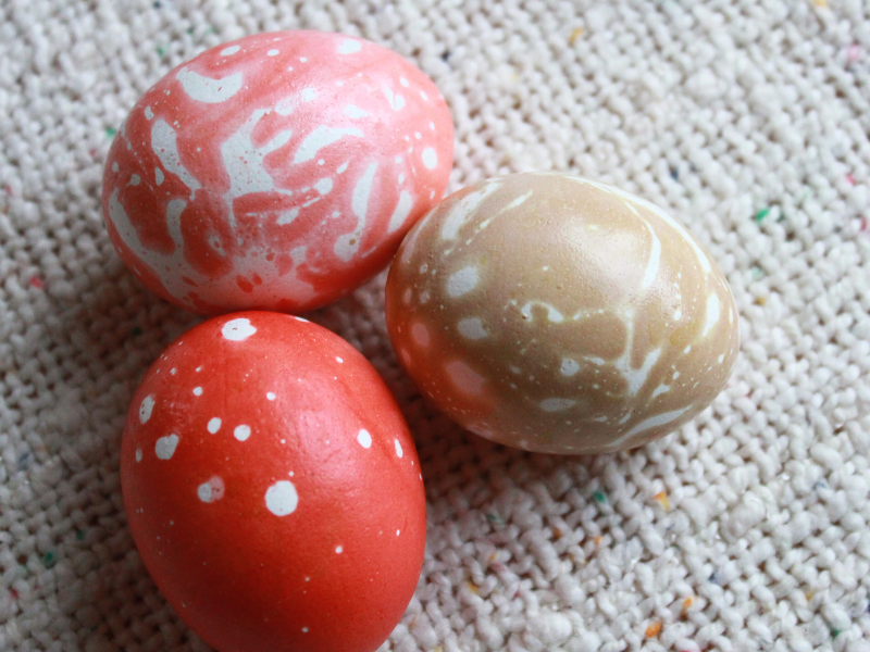 kool aid and oil eggs