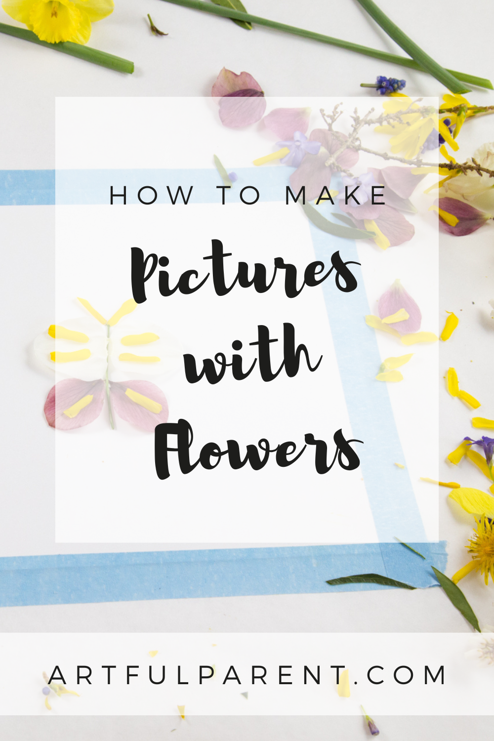 How to Make Pictures with Flowers