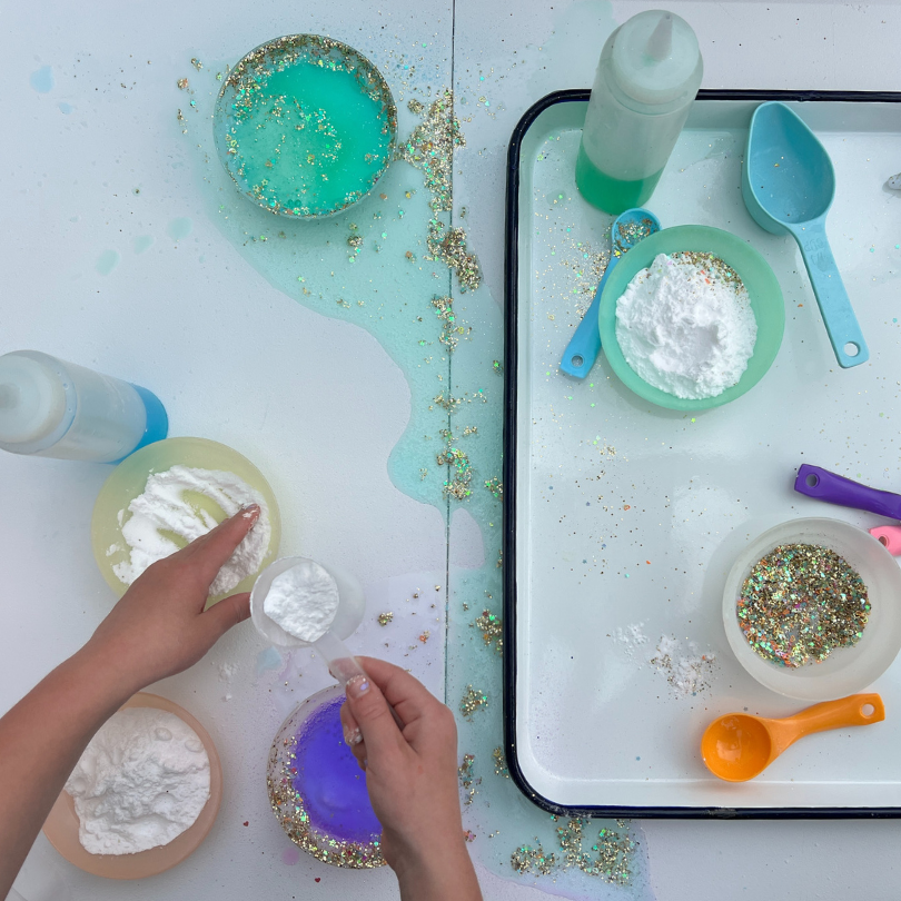 baking soda and vinegar