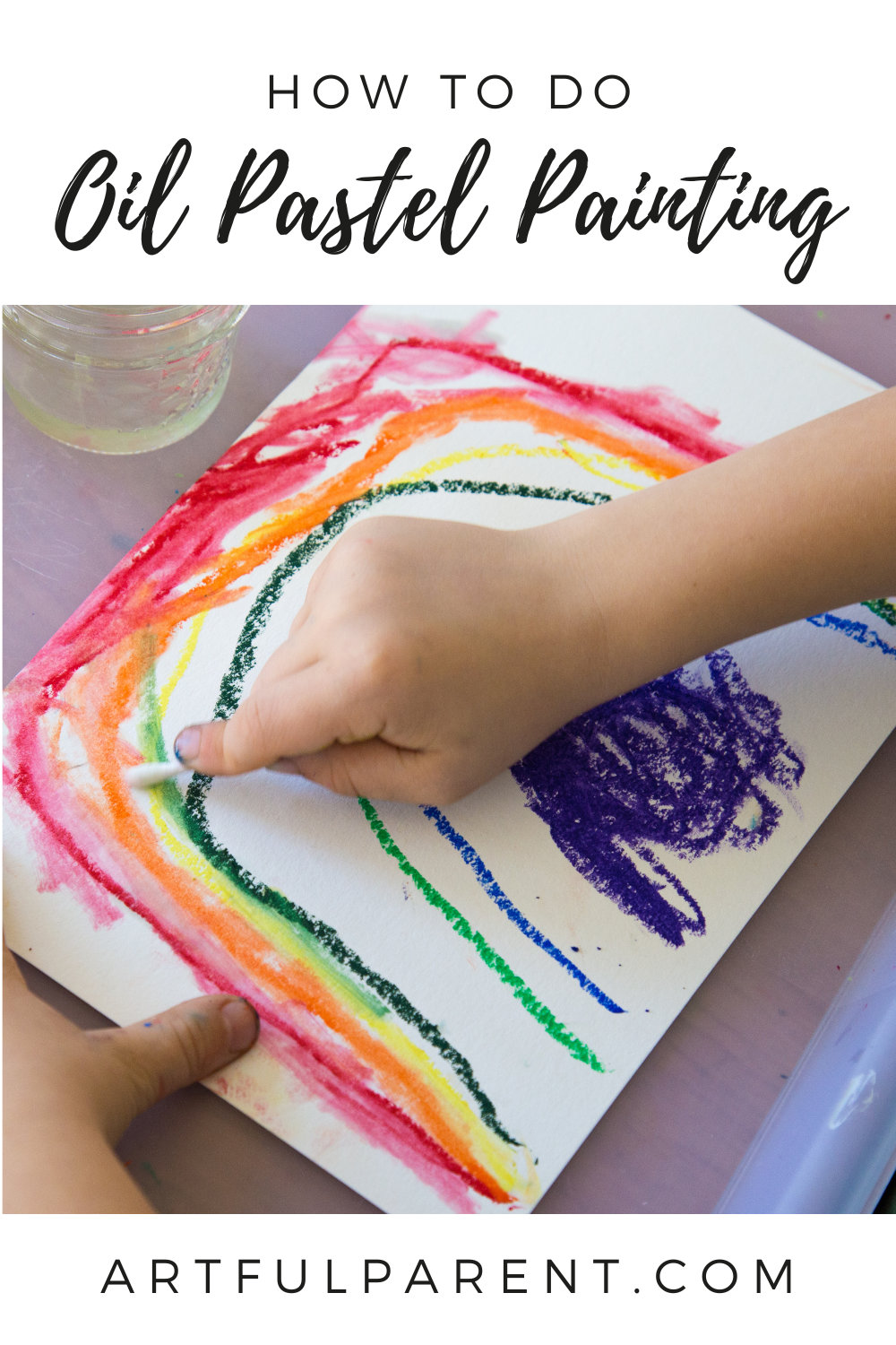 oil pastel painting pinterest