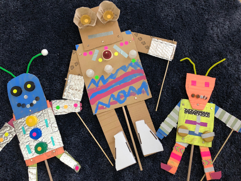 robot puppets