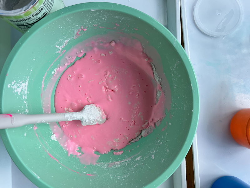 stirring oobleck