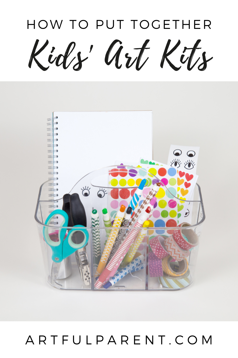 How to Put Together Kids\' Art Kits