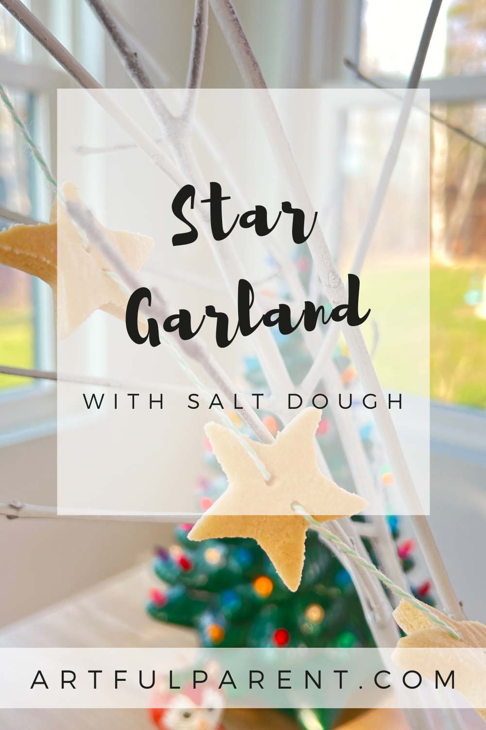 How to Make a Salt Dough Star Garland