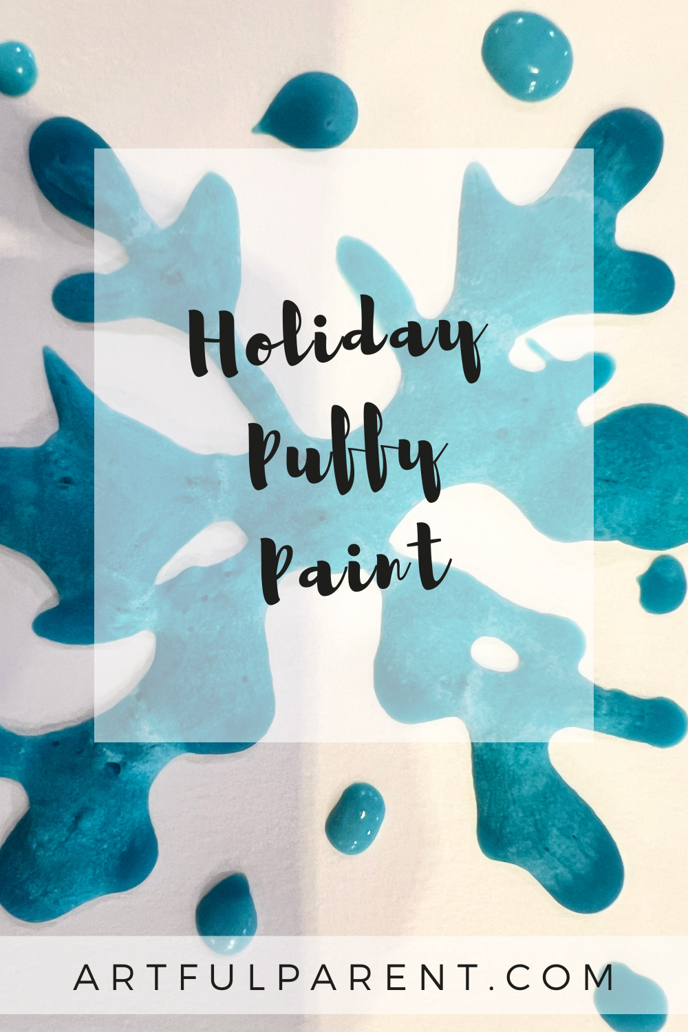 How to Make DIY Puffy Paint for the Holidays