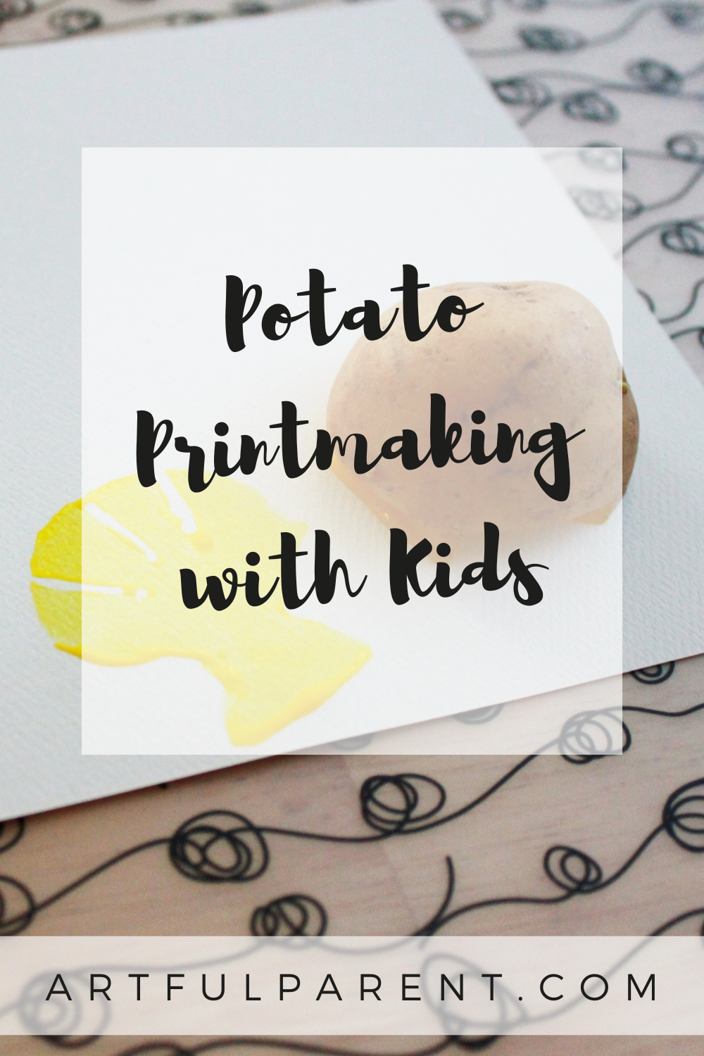 How to Do Potato Printing with Kids