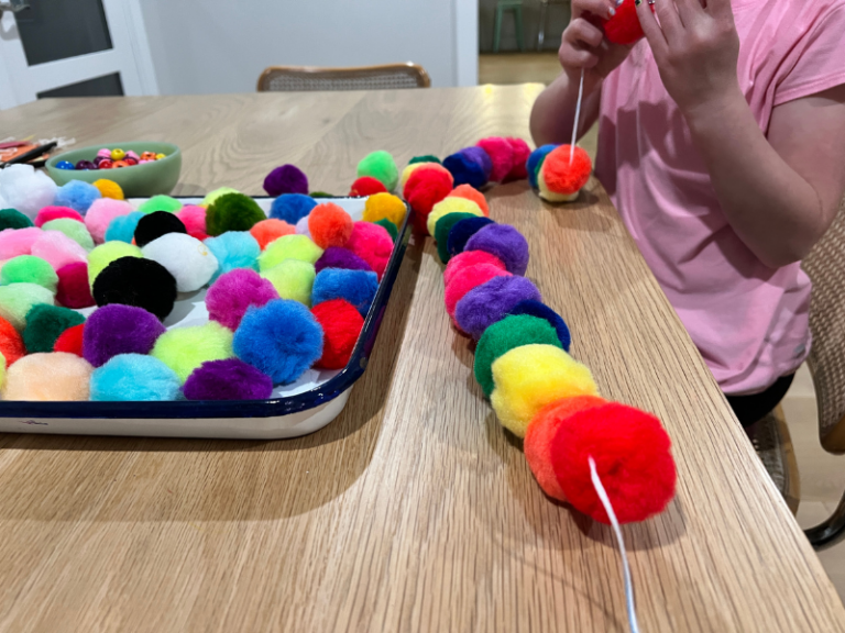 making garland