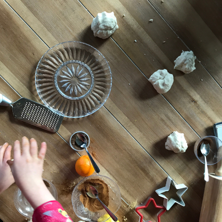 scented salt dough