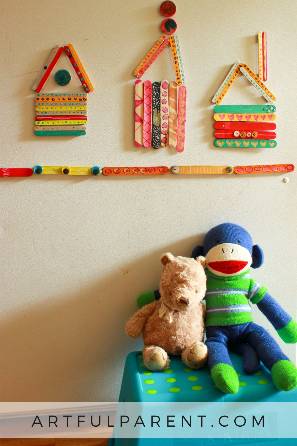 Create Your Own Painted Magnet Sticks