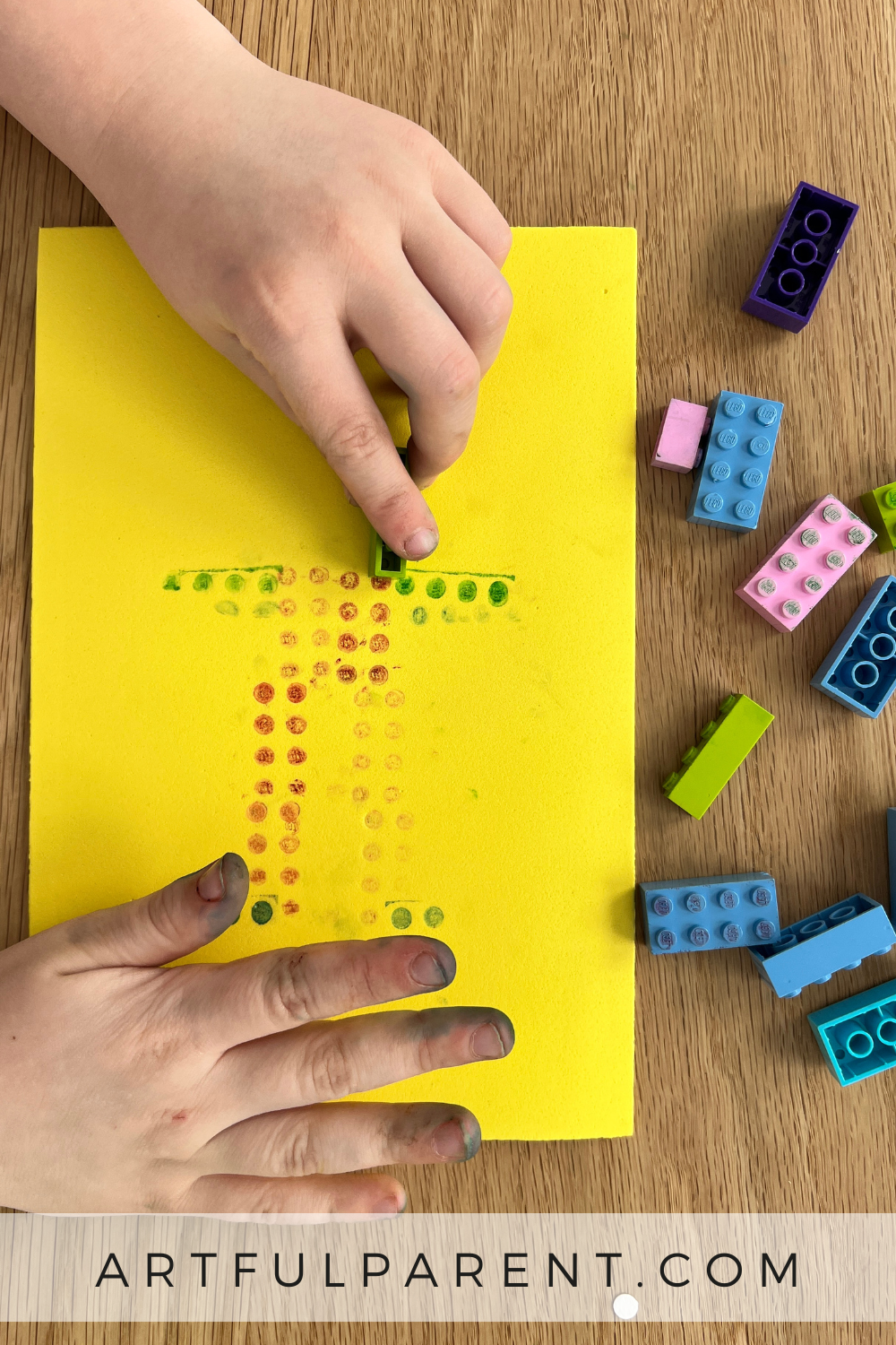 How to Make Easy LEGO Prints for Kids