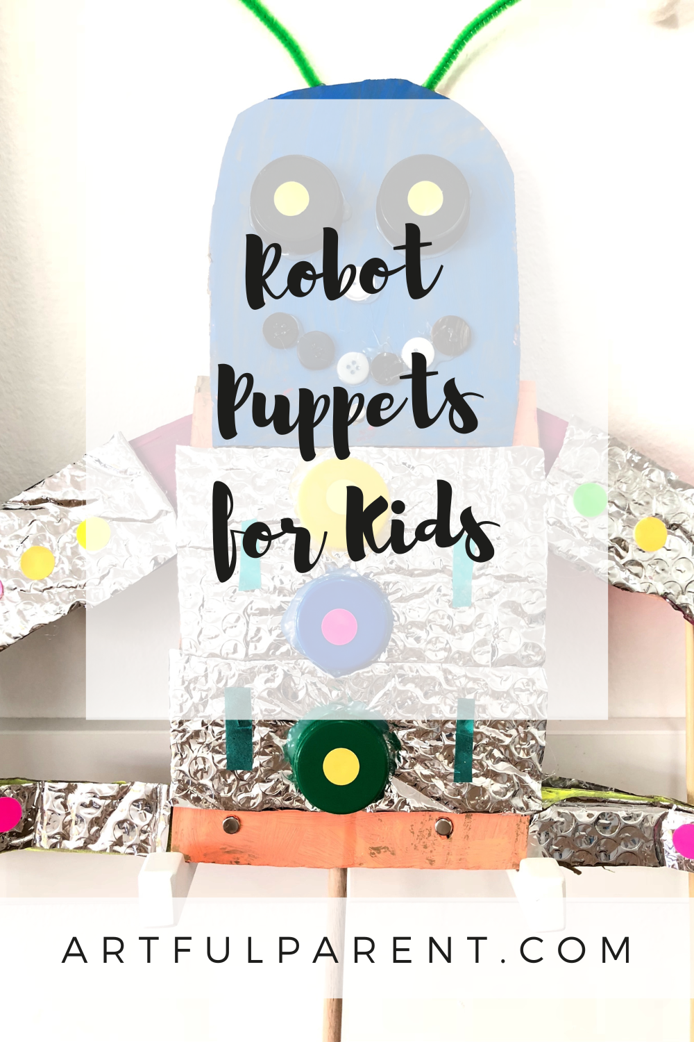 How to Make Cardboard Robot Puppets that Move