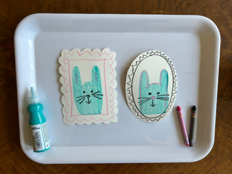 easy bunny painting