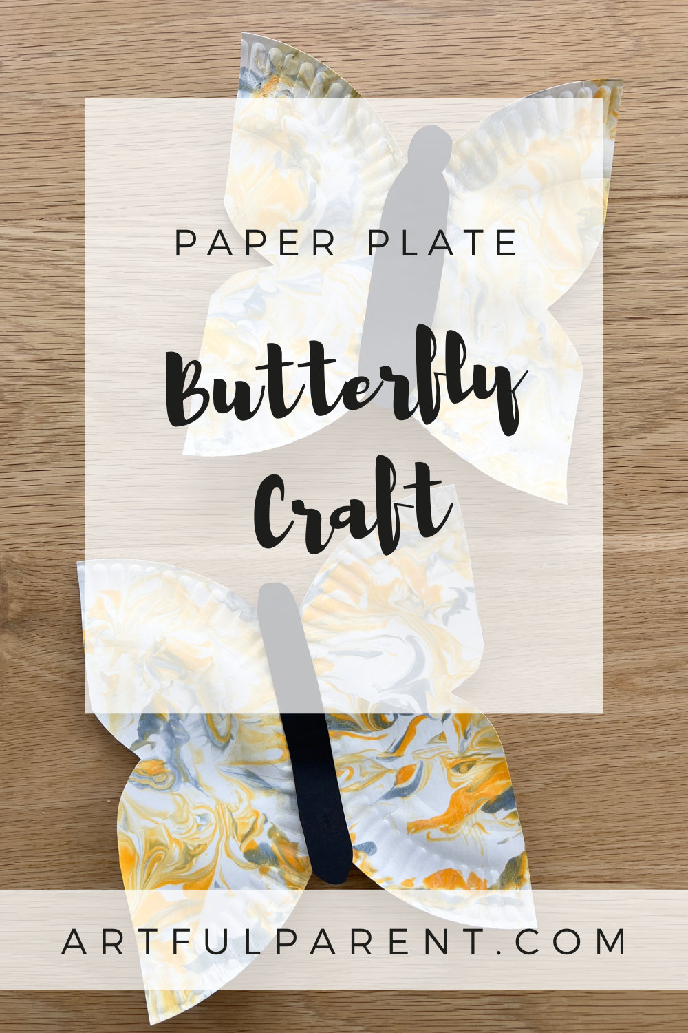 How to Make a Paper Plate Butterfly Craft
