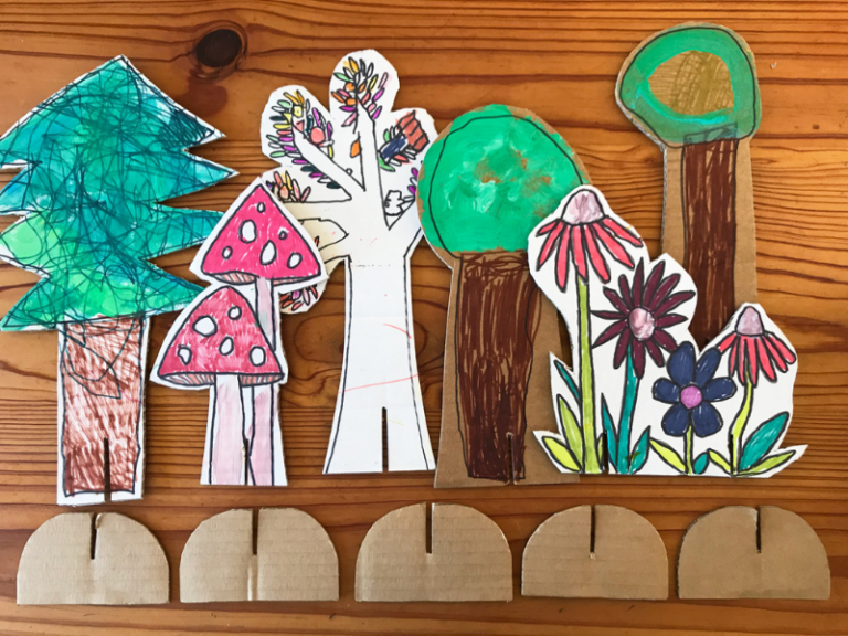 cardboard forests