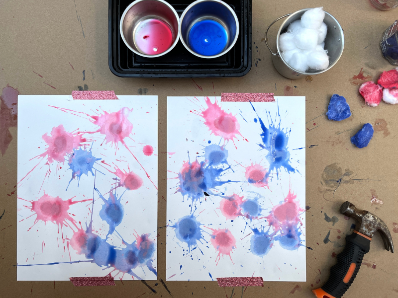 splat painting