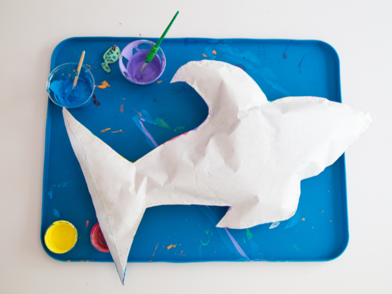 plain paper fish