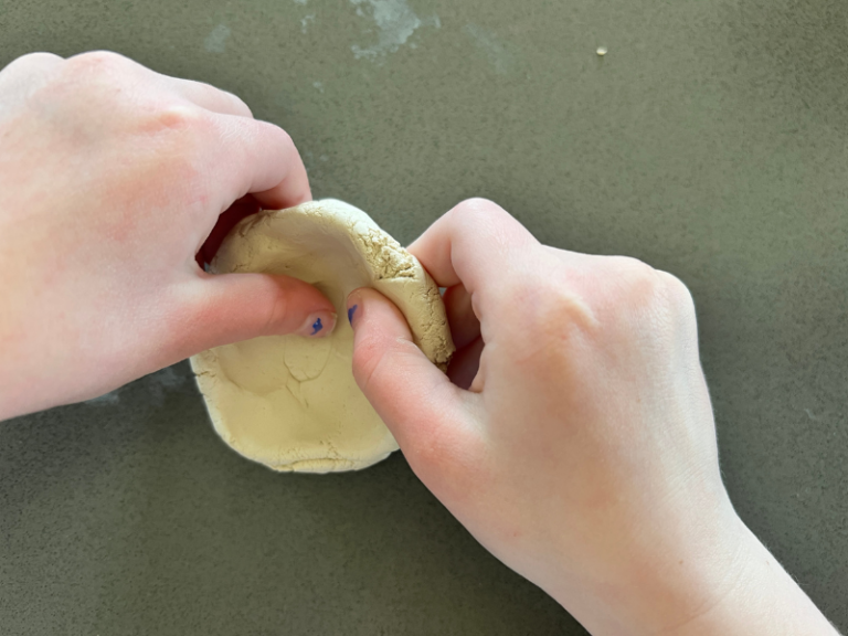 clay pinch pot