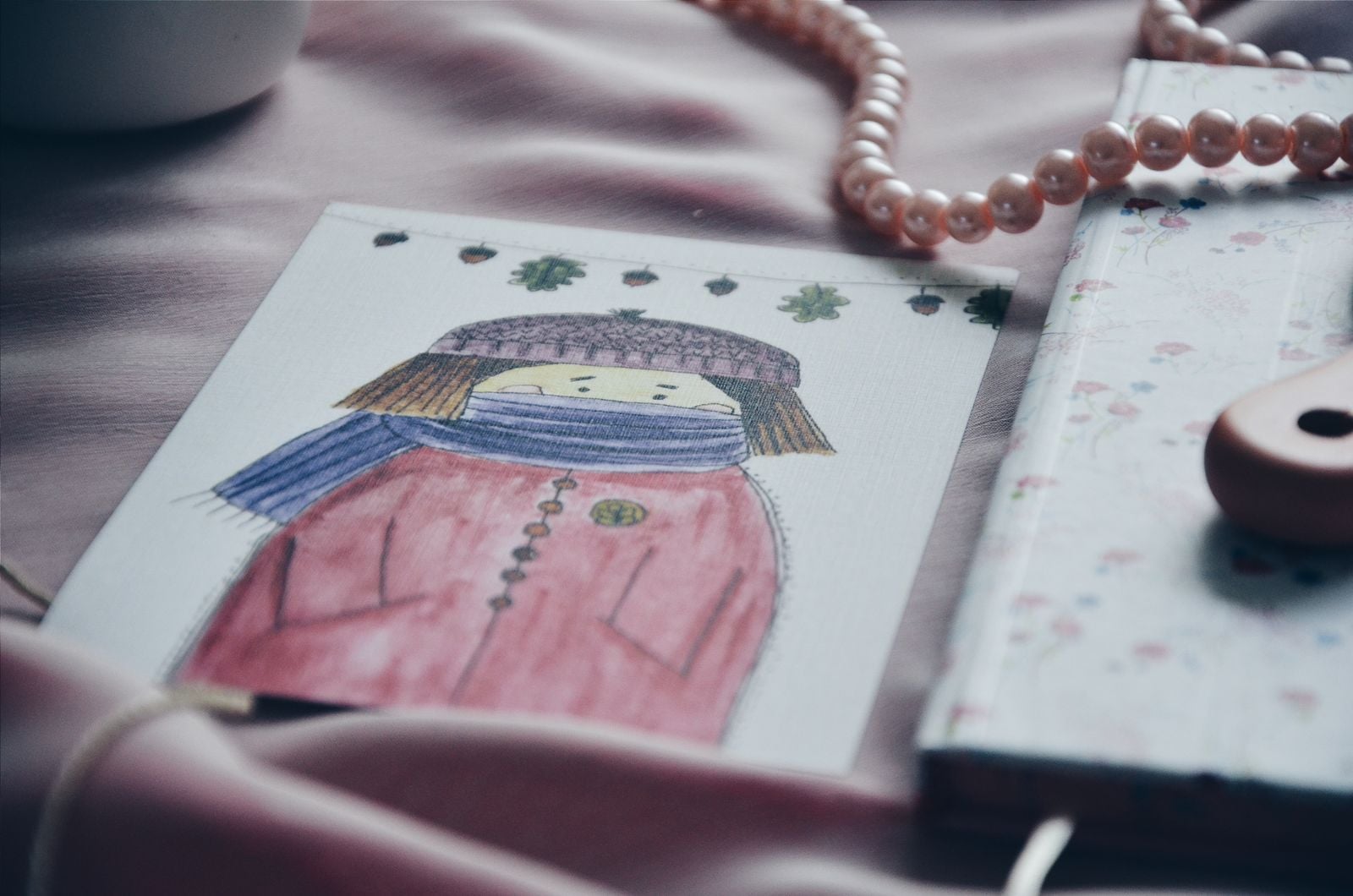 watercolor beading on wax
