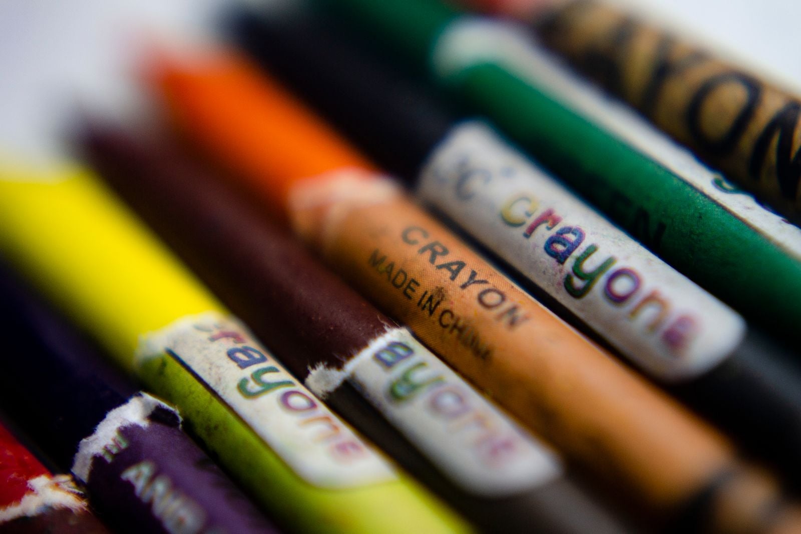 vintage crayola crayon box