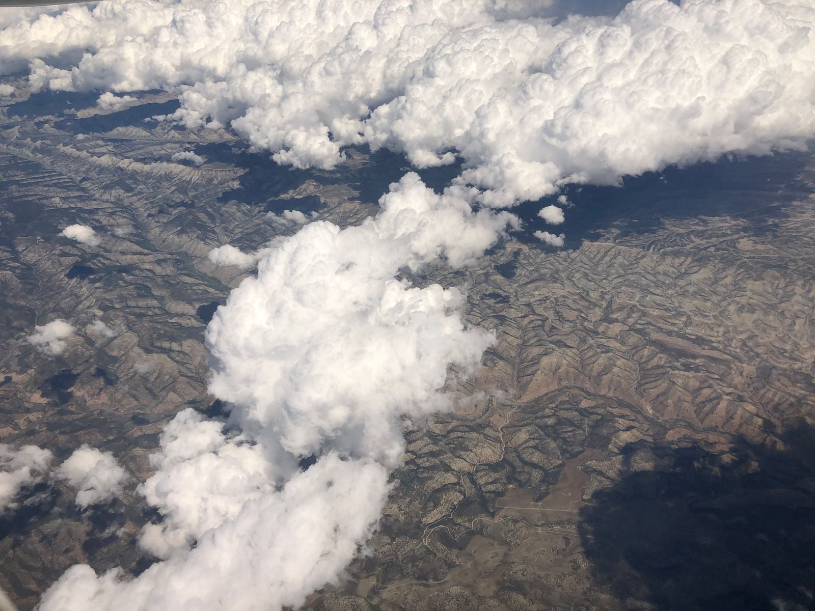 cumulus cloud shadow field