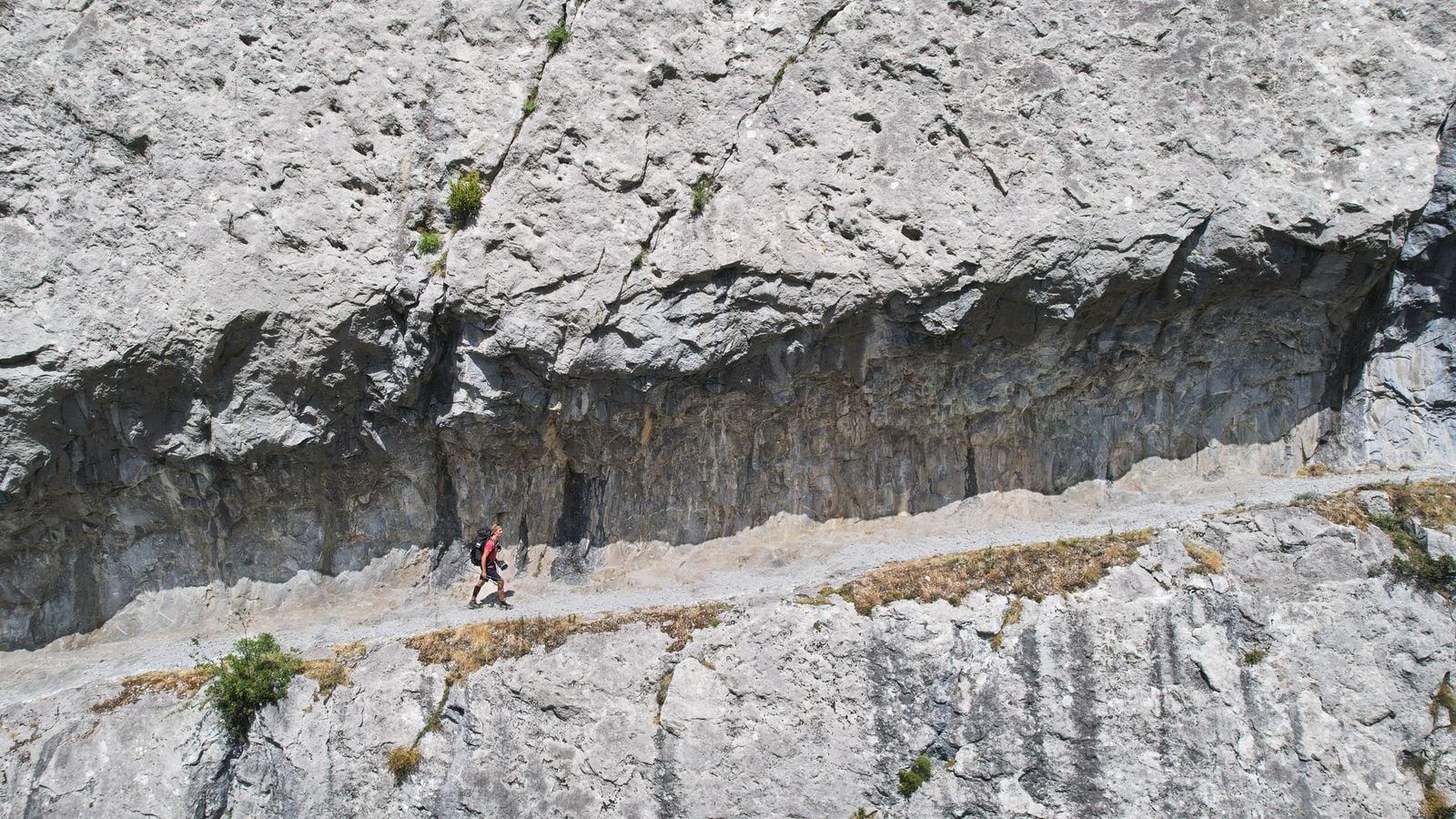Pyrenees high mountain cave