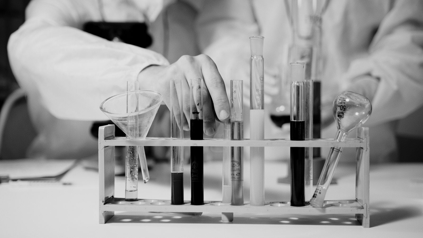 test tubes vintage lab